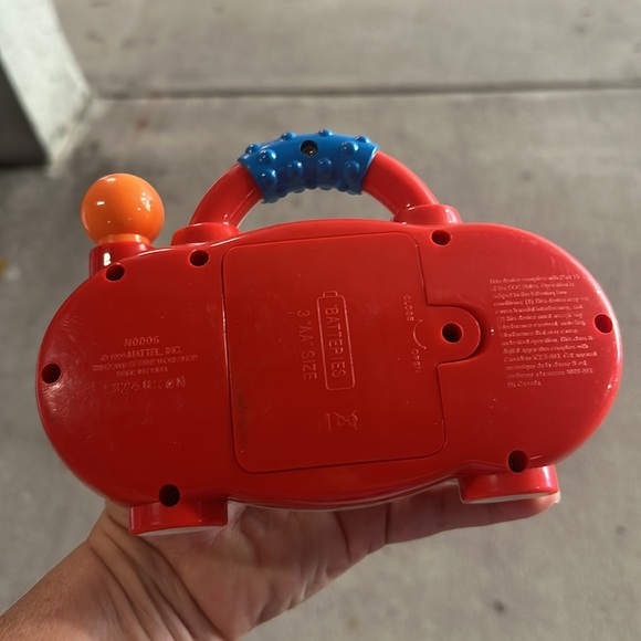 Mattel 1999 Sesame Street Elmo Cookie Monster 123 FM Musical Radio - Picture 4 of 5